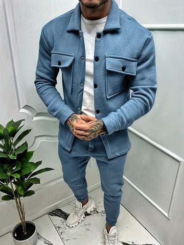 Herren Winter Set | Zweiteiliges Outfit für Herbst & Winter | Warm & Stilvoll