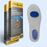 Lot de 2 - Semelles Orthopédiques en Gel pour Voûte Plantaire