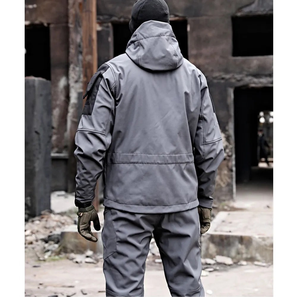 Herren Outdoor Set | Atmungsaktiv & Wetterfest | Funktionsjacke & Hose für Outdoor