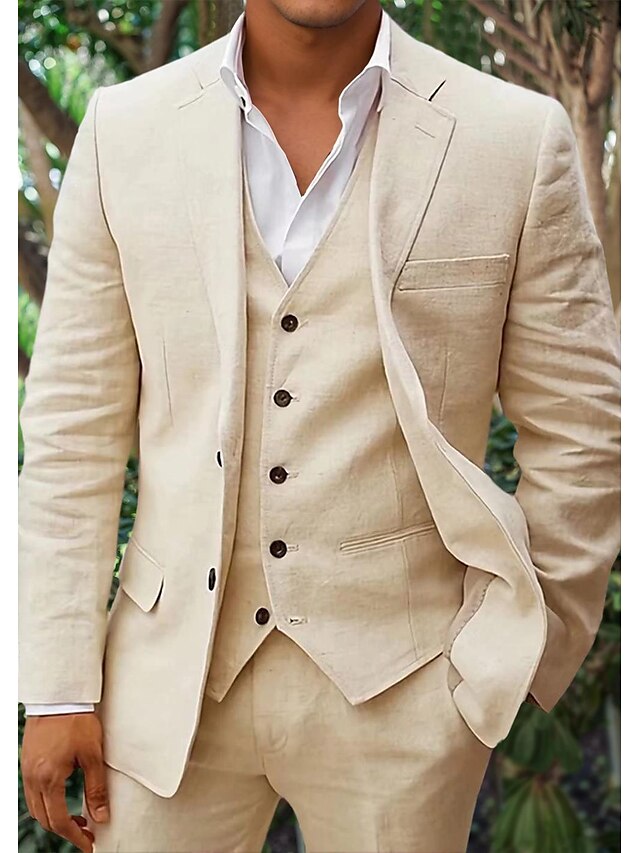 Herren 3-teiliges Set | Blazer, Weste & Hose | Eleganter Anzug für stilbewusste Männer
