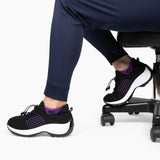 Chaussures Orthopédiques Stretch à Coussinets - Noir Violet