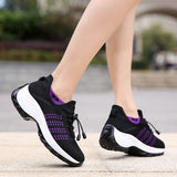 Chaussures Orthopédiques Stretch à Coussinets - Noir Violet