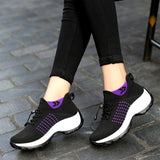 Chaussures Orthopédiques Stretch à Coussinets - Noir Violet