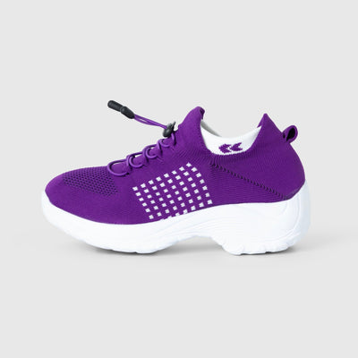 Chaussures Orthopédiques Stretch à Coussinets - Violet Fuchsia