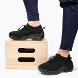 Chaussures Orthopédiques Stretch à Coussinets - Noir Minuit