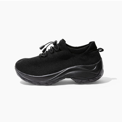Chaussures Orthopédiques Stretch à Coussinets - Noir Minuit